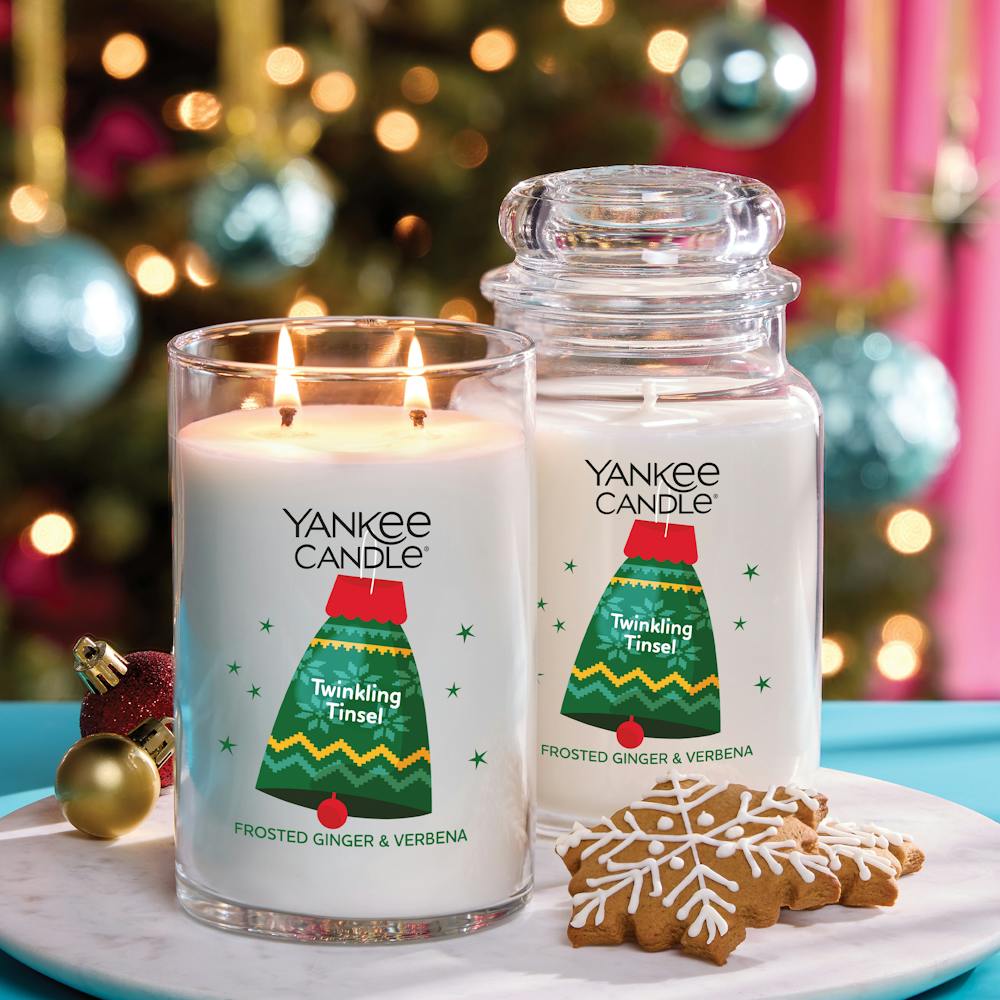 Twinkling Tinsel - Original Jar Candles