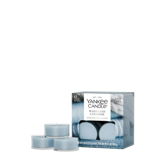 Warm Luxe Cashmere - Tea Light Candles