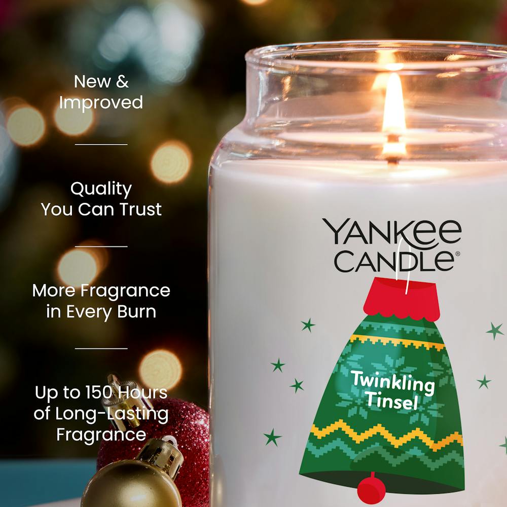 Twinkling Tinsel - Original Jar Candles