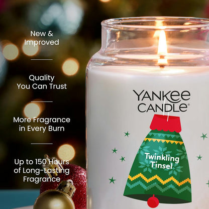 Twinkling Tinsel - Original Jar Candles